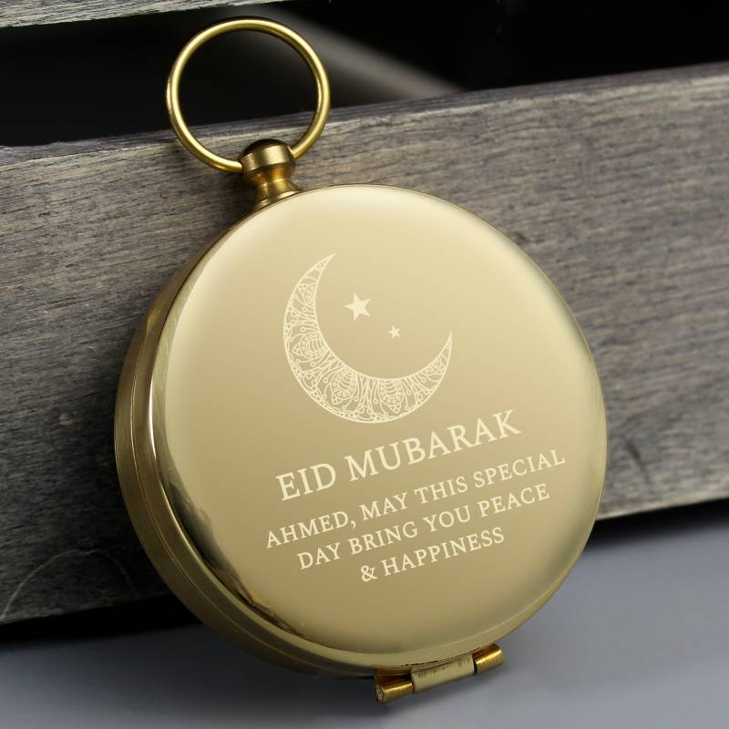 Personalised Eid Keepsake Compass